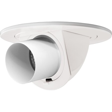 Elco Lighting 4 Adjustable Pull Down with Directional Snoot Trim" EL1487W